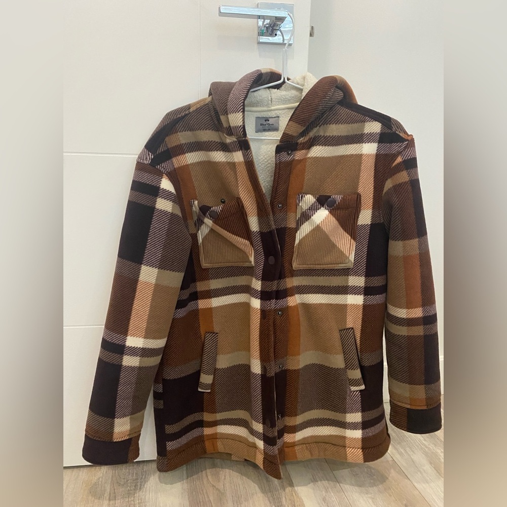 Cozy shacket in size XS